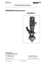 BRINKMANN PUMPS SXC2824-R Originalbetriebsanleitung