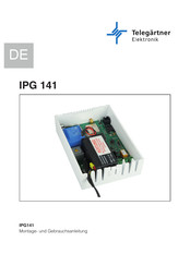 Telegärtner IPG 141 Montage- Und Gebrauchsanleitung