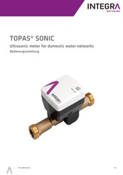 Integra TOPAS SONIC Bedienungsanleitung