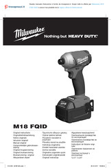Milwaukee M18 FQID Originalbetriebsanleitung