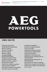 AEG OMNI 300-PB Originalbetriebsanleitung