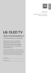 LG OLED77G29LA.AEU Benutzerhandbuch