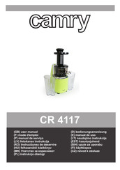 Camry CR 4117 Bedienungsanweisung