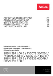 Amica FY5339.6GDFB Gebrauchsanweisung