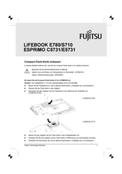 Fujitsu LIFEBOOK E780 Bedienungsanleitung
