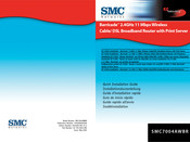 SMC Networks SMC7004AWBR Installationskurzanleitung