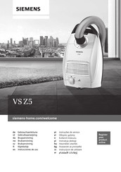 Siemens VSZ5 Gebrauchsanleitung