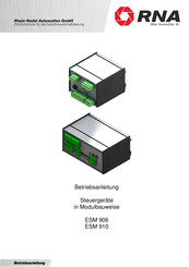 Rna ESM 906 Betriebsanleitung