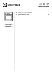 Electrolux RZP2401BCX Benutzerinformation