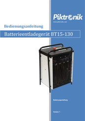 Piktronik BT15-130 Bedienungsanleitung