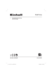 EINHELL 45.140.89 Originalbetriebsanleitung