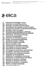 Elica Box In Lux 120 Montage- Und Gebrauchsanweisungen