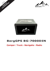 BERG GPS BG-7000DIN Bedienungsanleitung