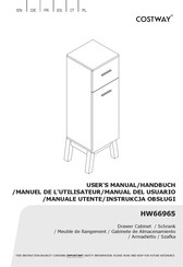 Costway 80572469 Handbuch