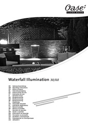 Oase Waterfall Illumination 30 Gebrauchsanleitung
