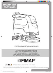 Fimap MAXIMA 2017 50 BTS Bedienungs- Und Wartungsanleitung