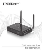 TRENDnet TEW-638APB Bedienungsanleitung