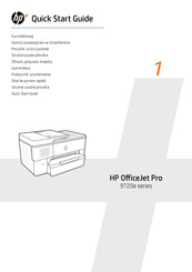 HP OfficeJet Pro 9720e-Serie Kurzanleitung