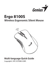 Genius Ergo 8100S Bedienungsanleitung