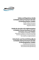 Motion Computing C5 CFT-001 Sicherheits- Und Vorschriftshandbuch