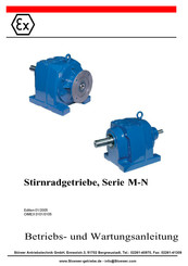 Stöwer MR 372 / 373 Betriebs- Und Wartungsanleitung