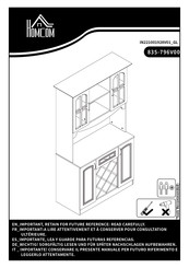 HOMCOM 835-796V00 Montageanleitung