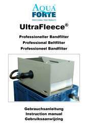Aqua Forte UltraFleece Gebrauchsanleitung