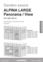 Sentiotec ALPINA LARGE View ALP-L-V-BGR Montageanleitung