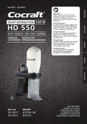 Cocraft HD 550 Original Bedienungsanleitung