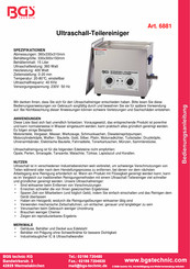 BGS technic 6881 Bedienungsanleitung