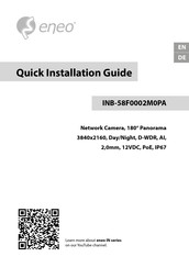 Eneo INB-58F0002M0PA Schnellinstallationsanleitung