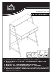 HOMCOM 836-397V80 Montageanleitung