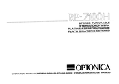 Sharp OPTONICA RP-7100H Bedienungsanleitung