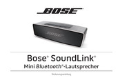 Bose SoundLink Mini Bedienungsanleitung
