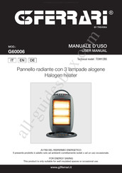 TREVIDEA G3FERRARI G60006 Bedienungsanleitung