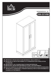 HOMCOM 838-331V00 Bedienungsanleitung