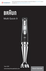 Braun Multi Quick 9 MQ9045 Bedienungsanleitung