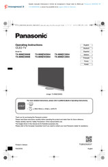 Panasonic TX-55MZ2000E Bedienungsanleitung