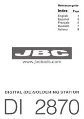 jbc DI 2860 Bedienungsanleitung