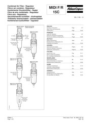 Atlas Copco MIDI F/R 15C-BS Bedienungsanleitung