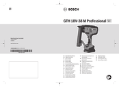 Bosch GTH 18V-38 M Professional Originalbetriebsanleitung