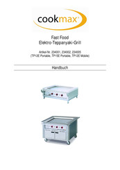 CookMax TP-15/E Portable Handbuch