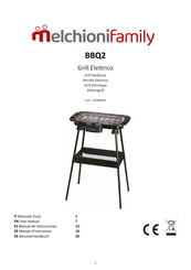Melchioni Family BBQ2 Benutzerhandbuch