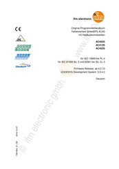 IFM Electronic SmartSPS AC4S Serie Original-Programmierhandbuch