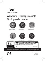 Krontaler 6-JW0101AH4 Bedienungsanleitung