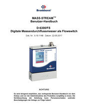 Bronkhorst MASS-STREAM D-6300/FS Benutzerhandbuch