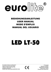EuroLite LED LT-50 Bedienungsanleitung