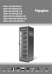 FRIGOGLASS MAX-700 R290 C/B Benutzerhandbuch