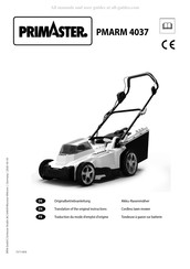 PrimAster PMARM 4037 Originalbetriebsanleitung
