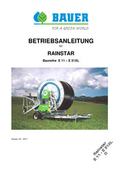 Bauer RAINSTAR E 31 Serie Betriebsanleitung